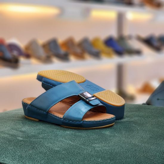 صورة حذاء تميمي جلد طبيعي مديل ت11